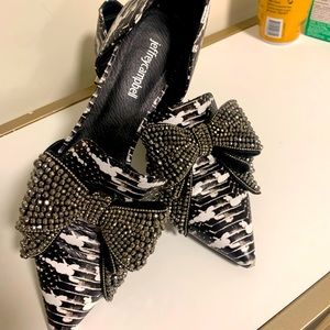 Jeffrey Campbell Valenti bow loafers